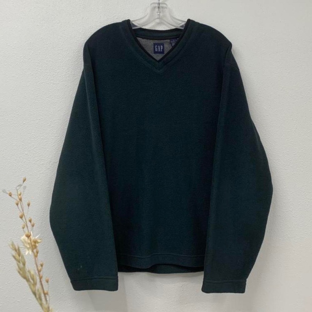 Vintage Gap Forrest Green Polyester Pullover